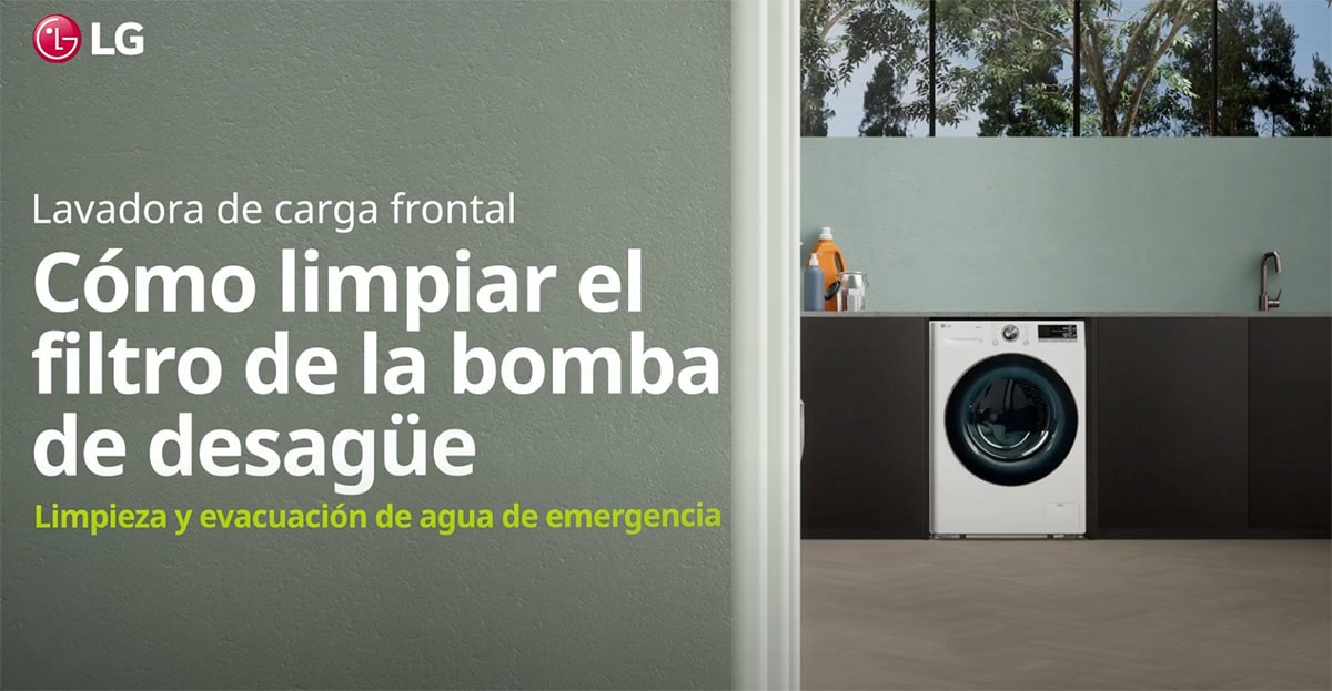 Cómo vaciar el agua de la lavadora
