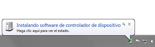 Instalando software de controlador de dispositivo