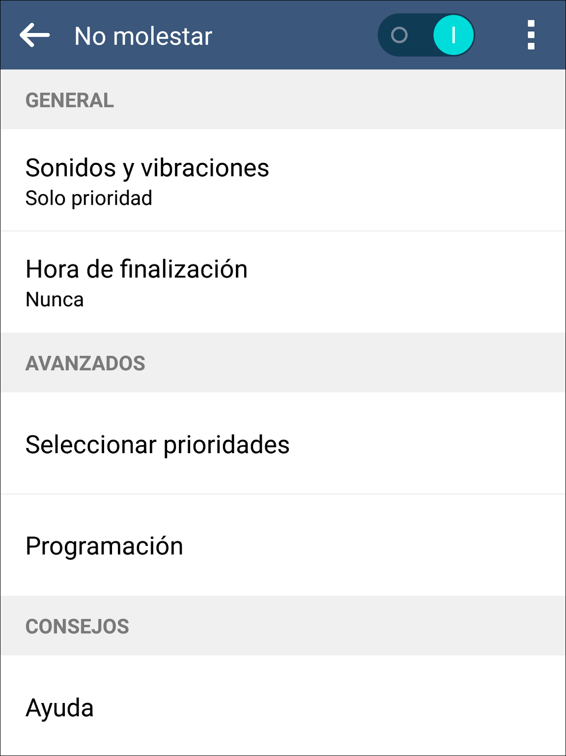 no molestar