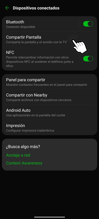 Conectar un teléfono móvil o tablet a Smart TV | LG España