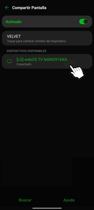 Conectar un teléfono móvil o tablet a Smart TV | LG España