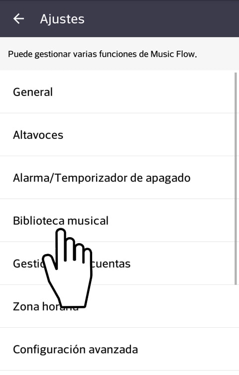 home-music-flow-player-sincronizar-biblioteca-musical-01