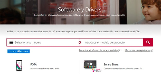 Software y Drivers