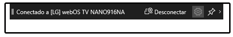 Notificación en la parte superior