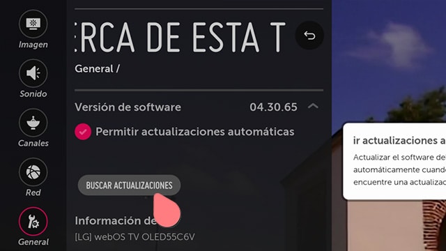 Buscar actualizaciones