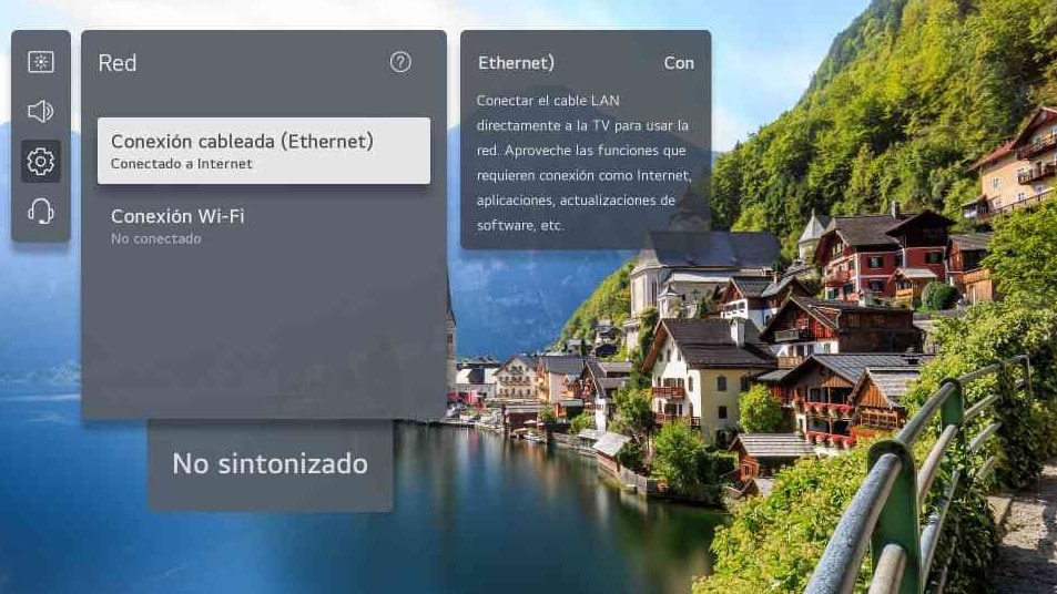 Conexión cableada