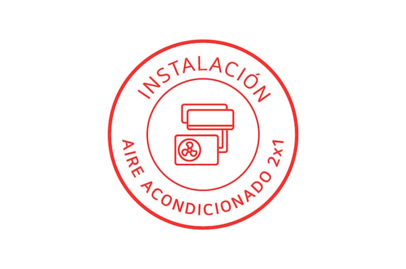 LG Instalación de Aire Acondicionado LG 2x1 (18-24 BTU), Instalación de Aire Acondicionado 2x1