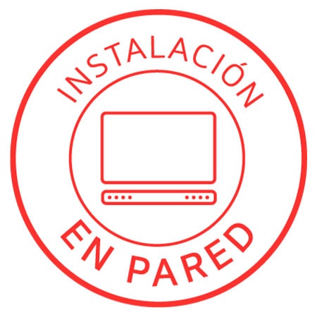 Instalación en pared para TV (desde 55") y barra de sonido LG - SERVICIOITVP55BS