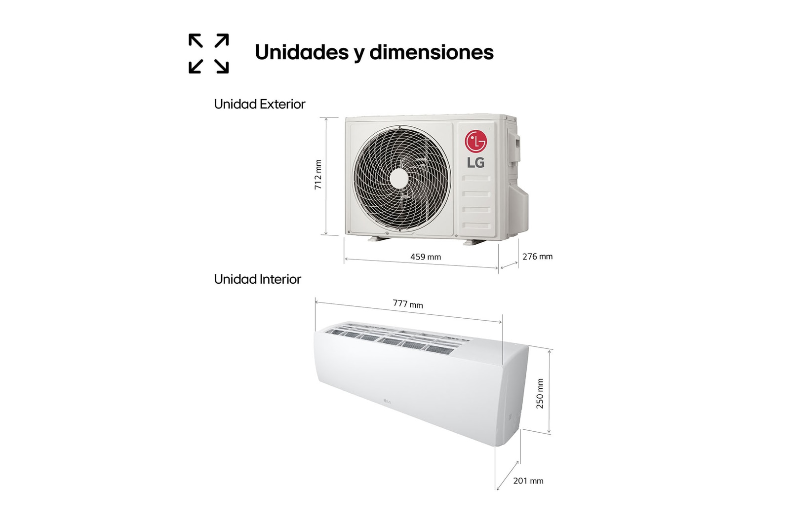 LG BASE 12: Aire Acondicionado A++/A+++, Autolimpieza, Filtro Dual, 22 dB , LGBASE12.SET