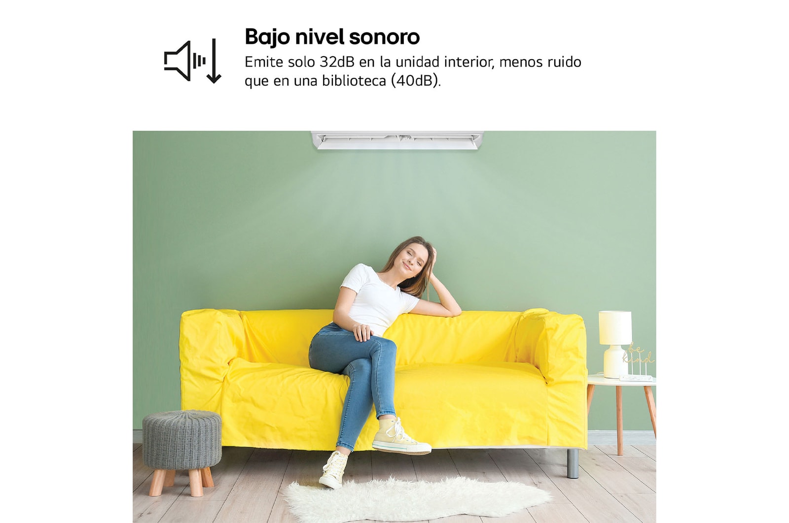 LG BASE 12: Aire Acondicionado A++/A+++, Autolimpieza, Filtro Dual, 22 dB , LGBASE12.SET