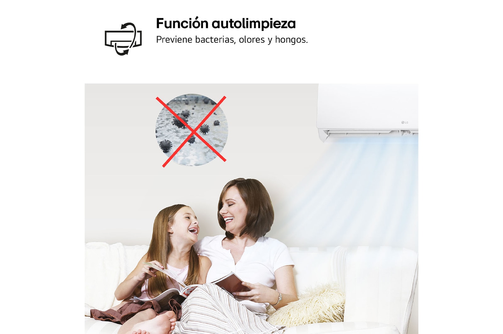 LG BASE 12: Aire Acondicionado A++/A+++, Autolimpieza, Filtro Dual, 22 dB , LGBASE12.SET