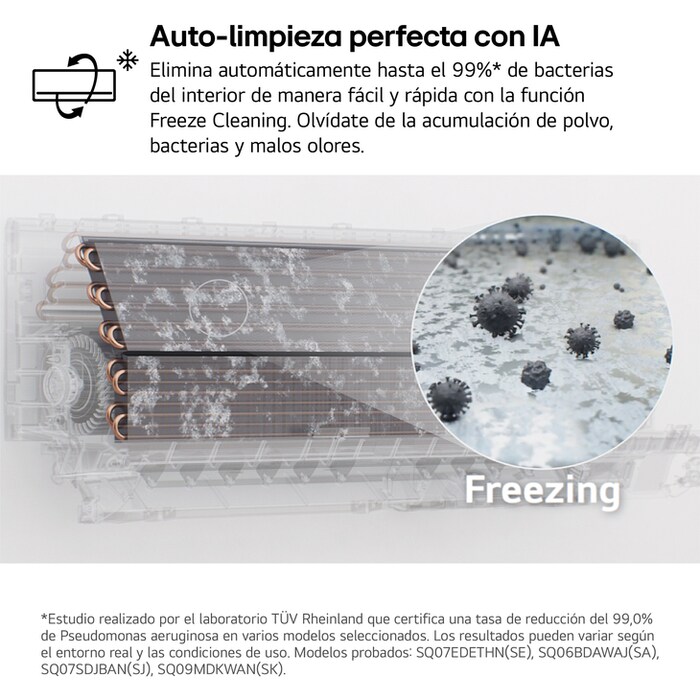 LG Outlet Aire Acondicionado 1x1 LG DUALCOOL AI Air L con bomba de calor, MAGNA09LX.OUTLET