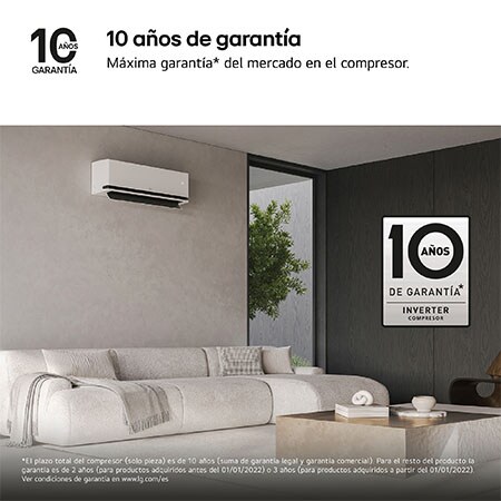 LG Aire Acondicionado 1x1 LG DUALCOOL AI Air L con bomba de calor, MAGNA09LX.SET