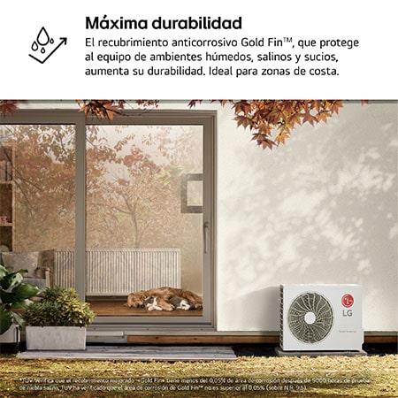 LG Aire Acondicionado 1x1 LG DUALCOOL AI Air L con bomba de calor, MAGNA09LX.SET