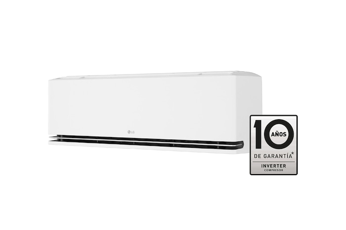 Front view of the LG 18000 BTU DUALCOOL AI Air Single Split Air Conditioner with heat pump  H18S1DA.NS1