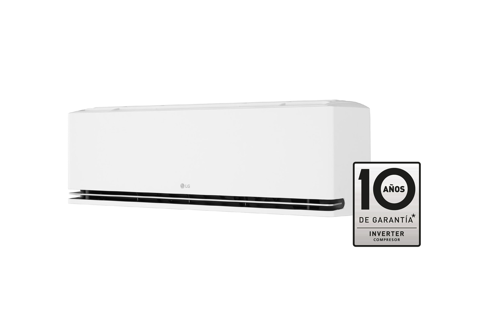 Front view of the LG 18000 BTU DUALCOOL AI Air Single Split Air Conditioner with heat pump  H18S1DA.NS1
