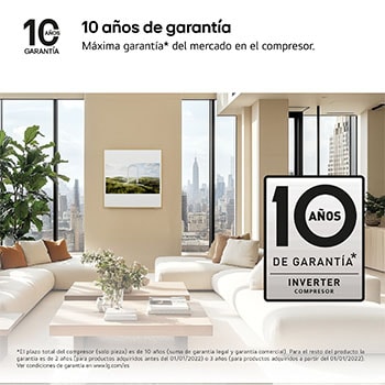 LG ARTCOOL GALLERY LCD Aire Acondicionado 1x1 con bomba de calor, GALLERY09TV2.SET