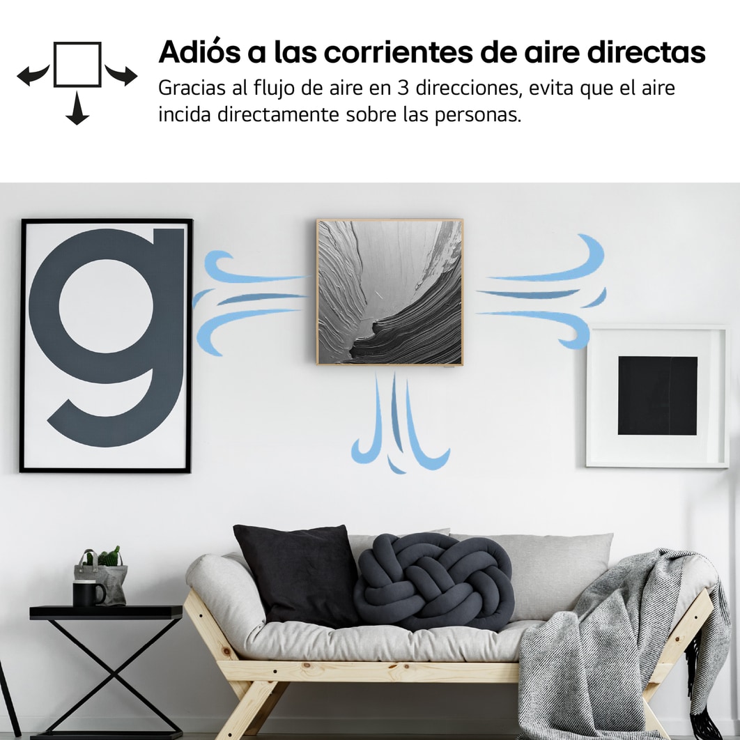 LG  ARTCOOL GALLERY PHOTO Aire Acondicionado 1x1 con bomba de calor , GALLERY09PH.SET