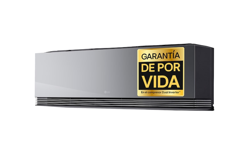 Vista frontal de LG ART COOL Mirror AI Air, 3010 frigorías MIRROR12X.SET