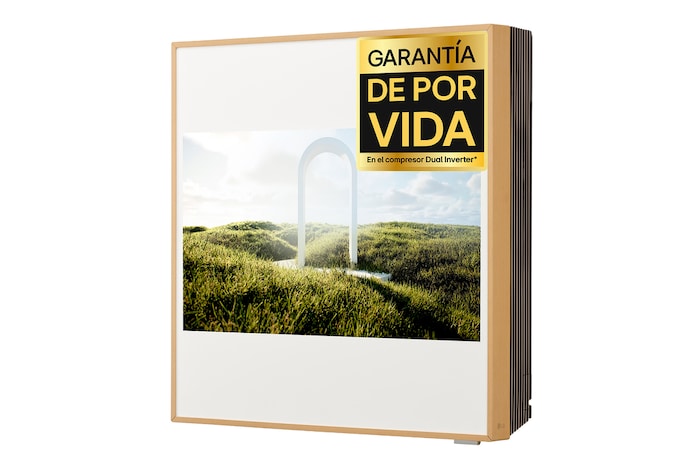 LG ARTCOOL GALLERY LCD , Aire acondicionado 9000 BTU con Garantía de por vida, GALLERY09TV2.SET