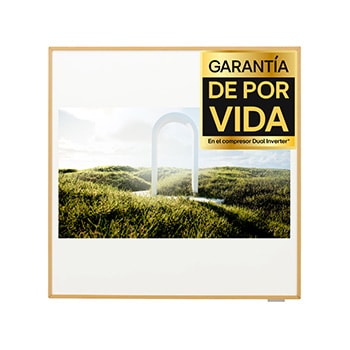 LG ARTCOOL GALLERY LCD , Aire acondicionado 9000 BTU con Garantía de por vida, GALLERY09TV2.SET