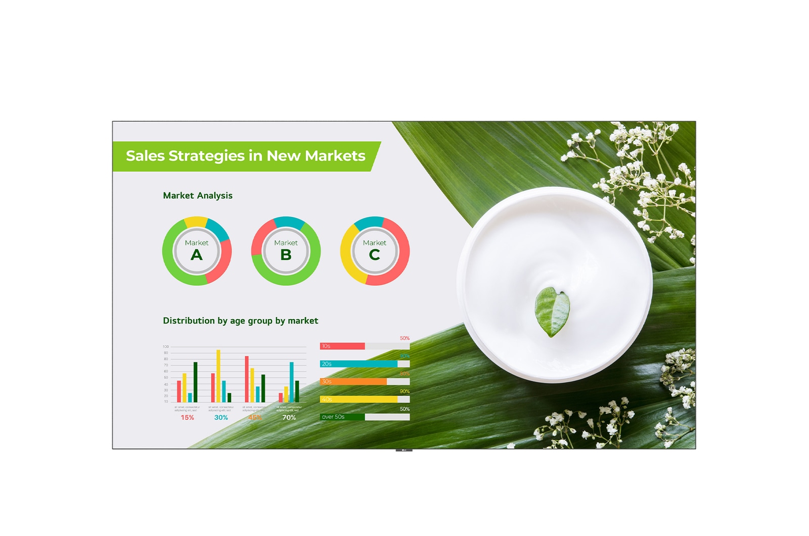 Vista frontal de LG LED All-in-One LAPA136-GF