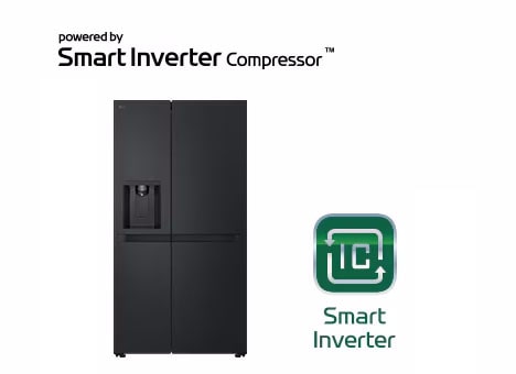 Imagen del producto con el logotipo de Smart Inverter Compressor™ 