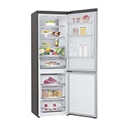 LG Frigorífico Combi 1,86m, Clasificación D, capacidad de 374l, Acero antihuellas, serie 700 , GBB71NSUGN