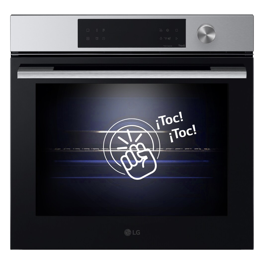 LG Oferta set: Horno LG Instaview 76 litros A+ Freidora de Aire y Placa de indución 59cm Flex + zona 28 cm, WSED7612S.CBIZ2