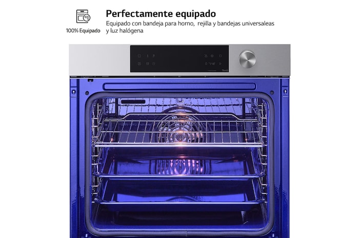 LG Horno LG Instaview 76 litros A+ Freidora de Aire, WSED7612S
