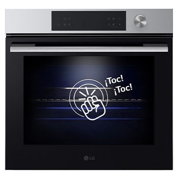 LG Horno Pirolítico Instaview  76L A+ con sistema de limpieza Blue EasyClean, guías, acero inoxidable, WSED7613S