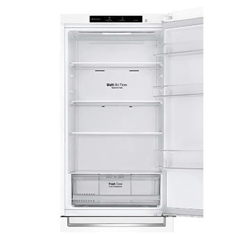 LG Frigorífico Combi LG GBP31SWLZN, 1,86m, E, capacidad de 374l, Blanco, serie 3, GBP31SWLZN