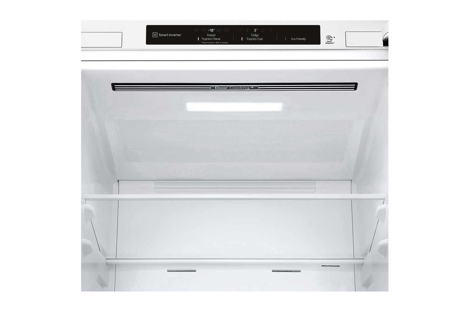 LG Frigorífico Combi LG GBP31SWLZN, 1,86m, E, capacidad de 374l, Blanco, serie 3, GBP31SWLZN