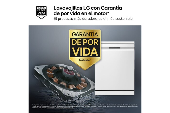 LG Lavavajillas Integrable LG QuadWash™, clasificación D,, DB242TX