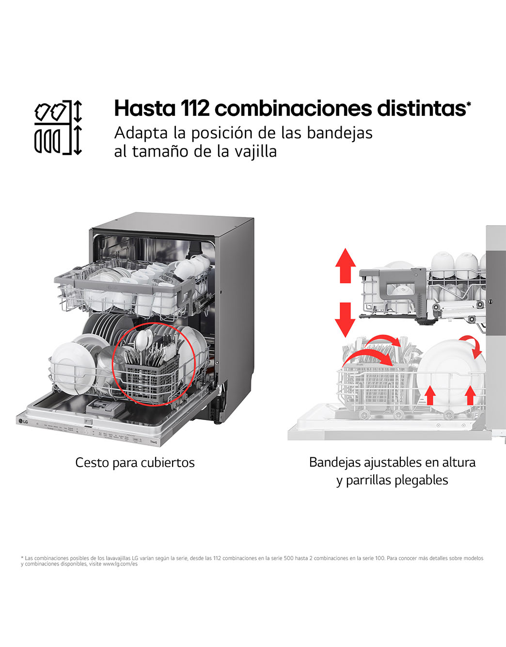 Lavavajillas Integrable LG QuadWash™ - DB242TX | LG España