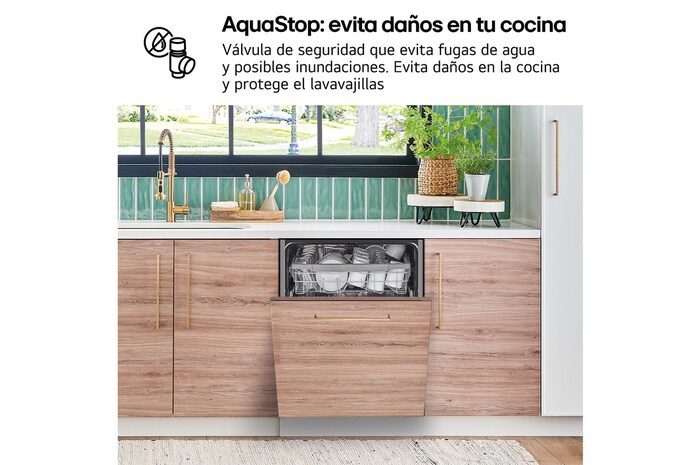 LG Lavavajillas Integrable LG QuadWash™, clasificación D,, DB242TX