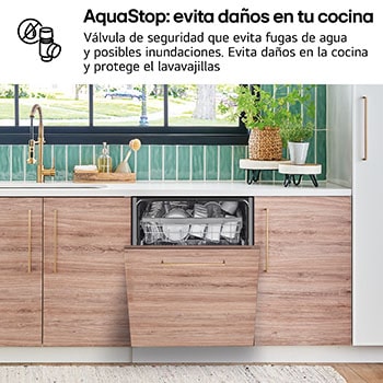 LG Lavavajillas Integrable LG QuadWash™, clasificación D,, DB242TX