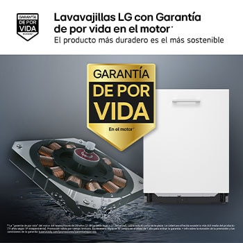 LG LavavajillasIntegrable, LG QuadWashTM Steam, A con lavado a vapor y tercera bandeja , DB475TXS