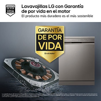 LG Outlet Lavavajillas LG QuadWashTM, B, Inox Antihuellas, DF365FPS.OUTLET