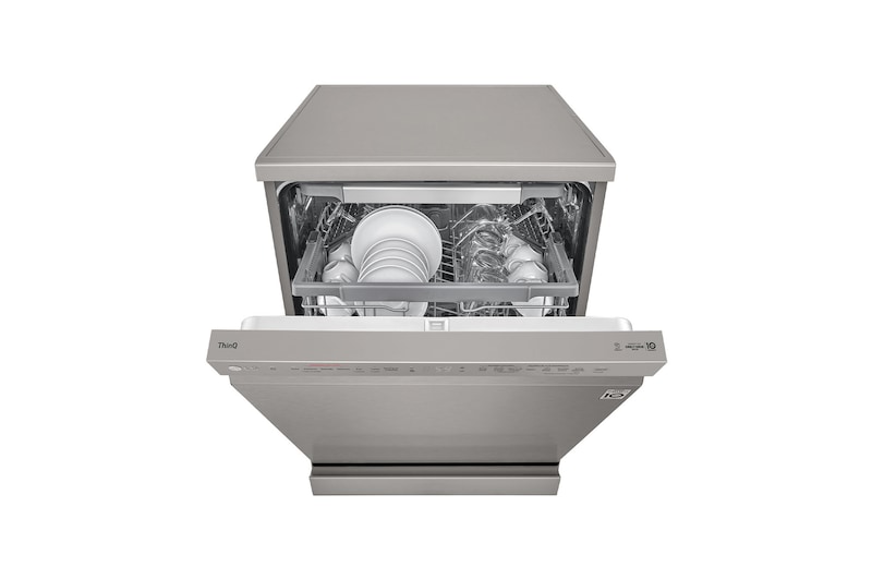 LG Outlet Lavavajillas LG QuadWashTM, B, Inox Antihuellas, DF365FPS.OUTLET