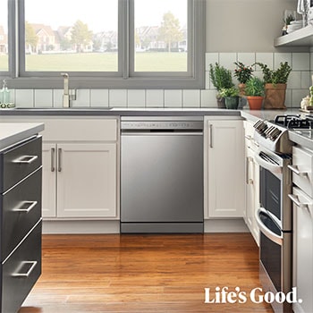 LG Outlet Lavavajillas LG QuadWashTM, B, Inox Antihuellas, DF365FPS.OUTLET