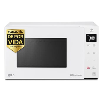 LG Microondas Grill Blanco Smart Inverter 1000W de 25 litros, MH6535GDH