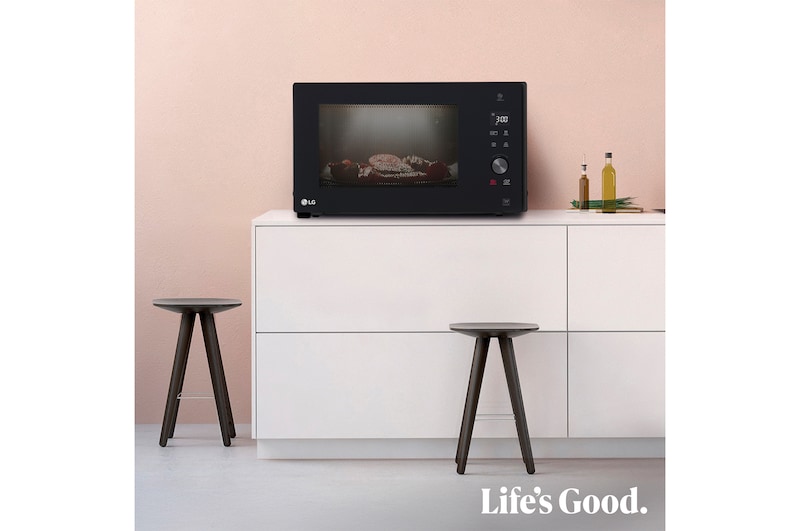LG Microondas Grill Smart Inverter 1200W de 32 litros, MH7265DPS