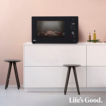 LG Microondas Grill Smart Inverter 1200W de 32 litros, MH7265DPS