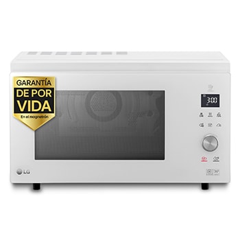 LG Microondas Grill Blanco Smart Inverter 1100W de 39 litros, MJ3965BPH