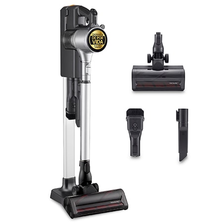 Aspirador  escoba LG  Kompressor  260W succión,  con  doble batería y sistema de compresión de polvo - A9K-CORE3S