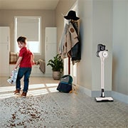 LG Outlet Aspirador escoba LG Kompressor 220W succión, sistema de compresión de polvo, A9K-LITE1C.OBSEXC