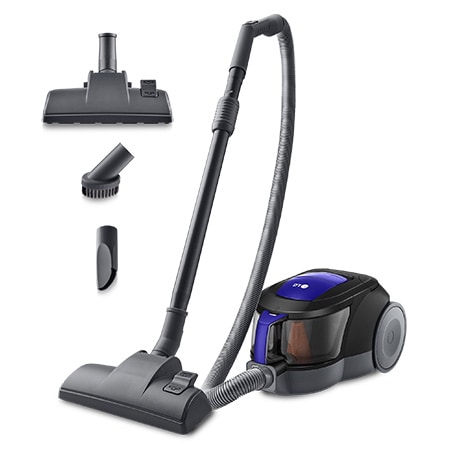 Aspirador sin bolsa 650W con tecnología Elipse ciclónica, azul - VC5506NHTB