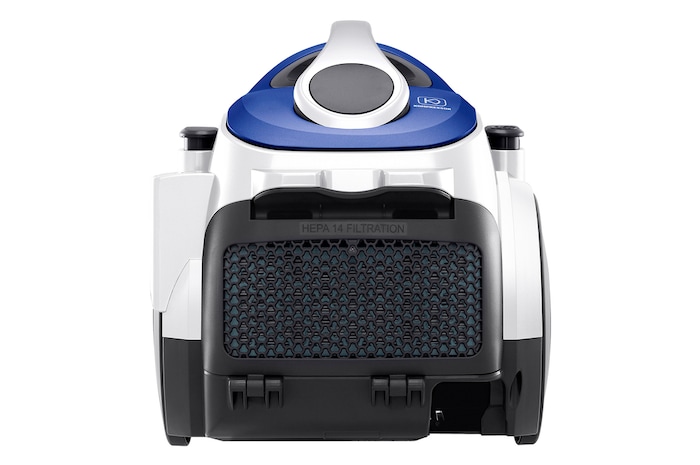 LG Aspirador sin bolsa  650W con sistema de compresión de polvo LG Kompressor, azul, VK8506NHAC