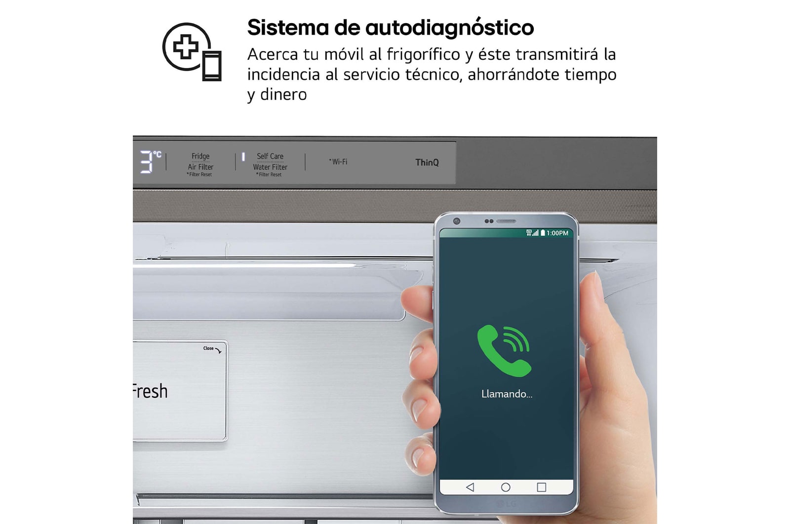LG Outlet Frigorífico American Combi InstaView ™, Clasificación E, 638 L, Acero texturizado antihuellas, GMG960MBEE.OUTLET